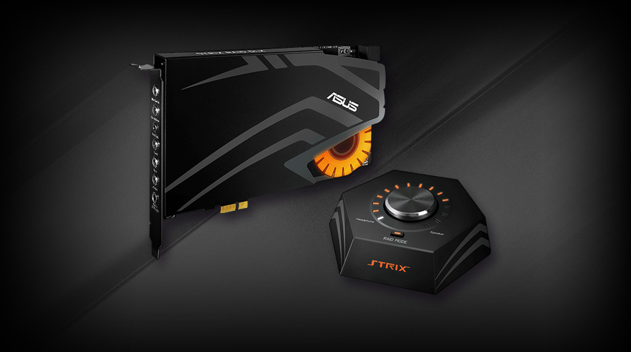 ASUS Strix Raid Pro (PCIE) Karty dźwiękowe Sklep komputerowy x